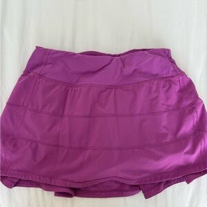 Lululemon Athletica Magenta Skirt